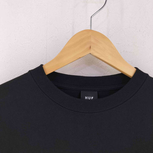 ハフ HUF ロゴ刺繍 ロングスリーブTシャツ メンズ import:S